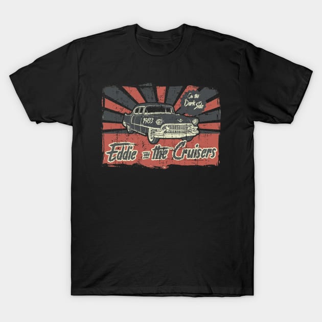 Eddie and the Cruisers distressed T-Shirt by MonkeyKing